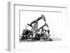 Heavy Steel Machines Pumping Oil.-qingqing-Framed Photographic Print