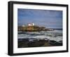 Heavy Surf Near Cape Neddick Lighthouse-James Randklev-Framed Photographic Print