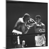 Heavyweight Bout in Which Cassius Clay Narrowly Defeated Doug Jones-George Silk-Mounted Premium Photographic Print