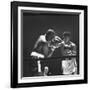 Heavyweight Bout in Which Cassius Clay Narrowly Defeated Doug Jones-George Silk-Framed Premium Photographic Print