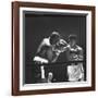 Heavyweight Bout in Which Cassius Clay Narrowly Defeated Doug Jones-George Silk-Framed Premium Photographic Print