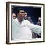 Heavyweight Boxer Cassius Clay, aka Muhammad Ali, After His Fight with Sonny Liston-John Dominis-Framed Premium Photographic Print