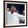 Heavyweight Boxer Cassius Clay, aka Muhammad Ali, After His Fight with Sonny Liston-John Dominis-Framed Premium Photographic Print