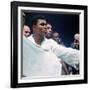 Heavyweight Boxer Cassius Clay, aka Muhammad Ali, After His Fight with Sonny Liston-John Dominis-Framed Premium Photographic Print