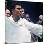 Heavyweight Boxer Cassius Clay, aka Muhammad Ali, After His Fight with Sonny Liston-John Dominis-Mounted Premium Photographic Print