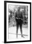 Heavyweight Boxing Champion Jack Johnson Photograph-Lantern Press-Framed Art Print