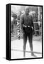 Heavyweight Boxing Champion Jack Johnson Photograph-Lantern Press-Framed Stretched Canvas