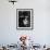 Heavyweight Boxing Contender Jerry Quarry Working Out on Punching Bag, Training at Caesar's Palace-Richard Meek-Framed Premium Photographic Print displayed on a wall