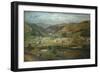 Hebden Bridge from Palace House, Fairfield, 1869-John Holland-Framed Giclee Print