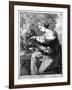 Hebe, 1770-Angelica Kauffmann-Framed Giclee Print