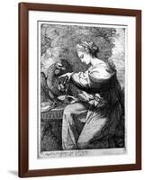 Hebe, 1770-Angelica Kauffmann-Framed Giclee Print