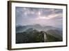 Hebei, China. the Great Wall of China, Jinshanling Section, at Sunrise, Long Exposure-Matteo Colombo-Framed Photographic Print