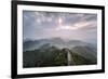 Hebei, China. the Great Wall of China, Jinshanling Section, at Sunrise, Long Exposure-Matteo Colombo-Framed Photographic Print