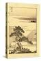 Hebi Taiji No Fuji-Katsushika Hokusai-Stretched Canvas