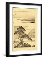 Hebi Taiji No Fuji-Katsushika Hokusai-Framed Giclee Print