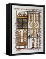 Hebrew Bible, 1299-null-Framed Stretched Canvas