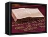 Hebrew Bible in Fes Synagogue, Morocco-William Sutton-Framed Stretched Canvas