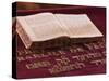 Hebrew Bible in Fes Synagogue, Morocco-William Sutton-Stretched Canvas