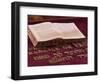 Hebrew Bible in Fes Synagogue, Morocco-William Sutton-Framed Photographic Print