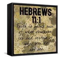 Hebrew Faith-Marcus Prime-Framed Stretched Canvas