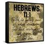 Hebrew Faith-Marcus Prime-Framed Stretched Canvas