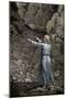 Hebrew Prophet Ezekiel Walking Through the Valley of Dry Bones-null-Mounted Giclee Print