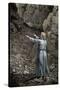 Hebrew Prophet Ezekiel Walking Through the Valley of Dry Bones-null-Stretched Canvas