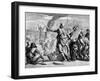 Hebrew slaves return to Jerusalem -Bible-English School-Framed Giclee Print