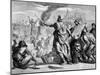 Hebrew slaves return to Jerusalem -Bible-English School-Mounted Giclee Print