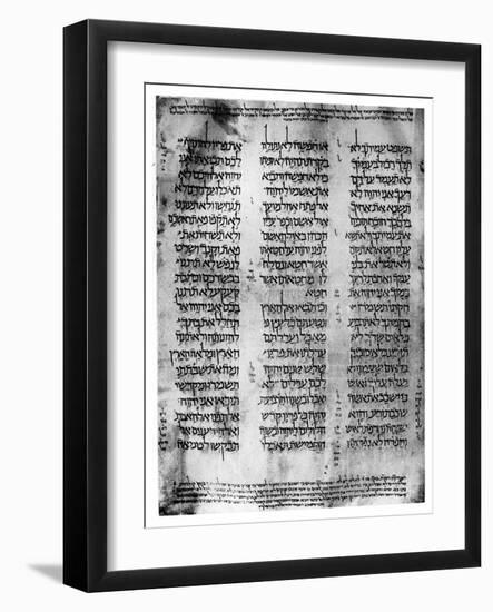 Hebrew Version of the Pentateuch, 1926-null-Framed Giclee Print