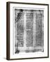 Hebrew Version of the Pentateuch, 1926-null-Framed Giclee Print