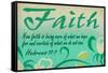 Hebrews 11:1 - Inspirational-Lantern Press-Framed Stretched Canvas