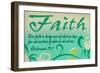 Hebrews 11:1 - Inspirational-Lantern Press-Framed Art Print