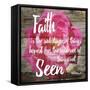 Hebrews 11-1-Sheldon Lewis-Framed Stretched Canvas