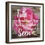 Hebrews 11-1-Sheldon Lewis-Framed Art Print