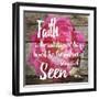 Hebrews 11-1-Sheldon Lewis-Framed Art Print