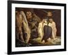 Hecate. 43.8 x 58.1 cm (ca. 1795) Cat. N 5056.-William Blake-Framed Giclee Print