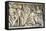 Hecate and Giants, Roman Relief-null-Framed Stretched Canvas