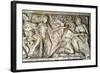 Hecate and Giants, Roman Relief-null-Framed Photographic Print