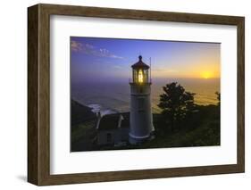 Heceta Head Lighthouse, Devil's Elbow State Park, Oregon Coast-Stuart Westmorland-Framed Photographic Print