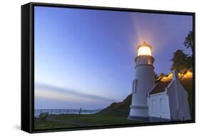 Heceta Head Lighthouse, Devil's Elbow State Park, Oregon Coast-Stuart Westmorland-Framed Stretched Canvas