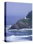 Heceta Head Lighthouse on Heceta Head, Oregon, USA-Jamie & Judy Wild-Stretched Canvas