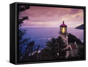 Heceta Head Lighthouse, Oregon Coast-Stuart Westmorland-Framed Stretched Canvas