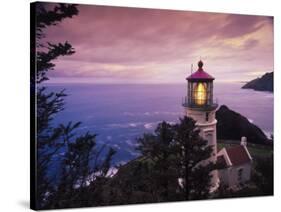 Heceta Head Lighthouse, Oregon Coast-Stuart Westmorland-Stretched Canvas