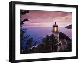 Heceta Head Lighthouse, Oregon Coast-Stuart Westmorland-Framed Premium Photographic Print