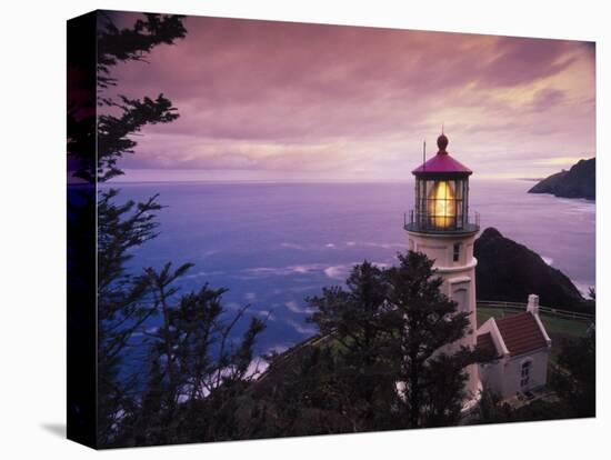 Heceta Head Lighthouse, Oregon Coast-Stuart Westmorland-Stretched Canvas