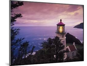 Heceta Head Lighthouse, Oregon Coast-Stuart Westmorland-Mounted Photographic Print