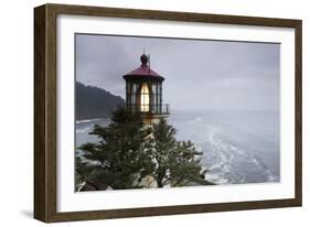 Heceta Head Lighthouse, Oregon-Paul Souders-Framed Photographic Print