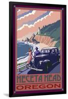 Heceta Head Lighthouse, Oregon-Lantern Press-Framed Art Print
