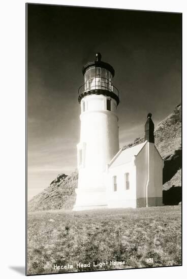 Heceta Head Lighthouse-null-Mounted Art Print